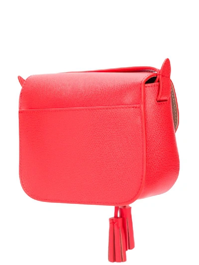 Shop Furla 1927 Tassel-embellished Crossbody Bag In Red