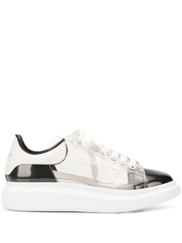 alexander mcqueen white platform sneakers
