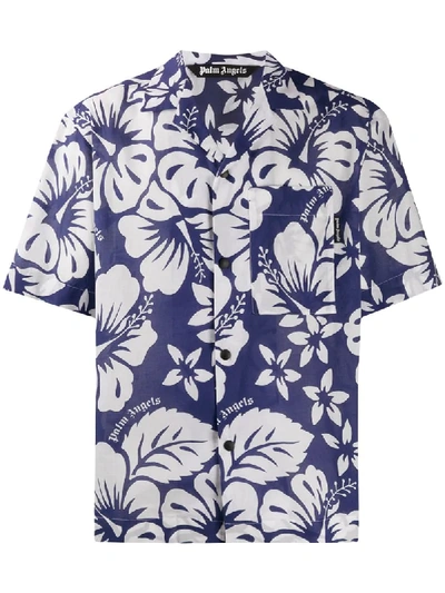 夏威夷风木槿印花衬衫