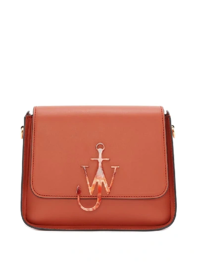 Shop Jw Anderson Anchor Box Bag In Brown