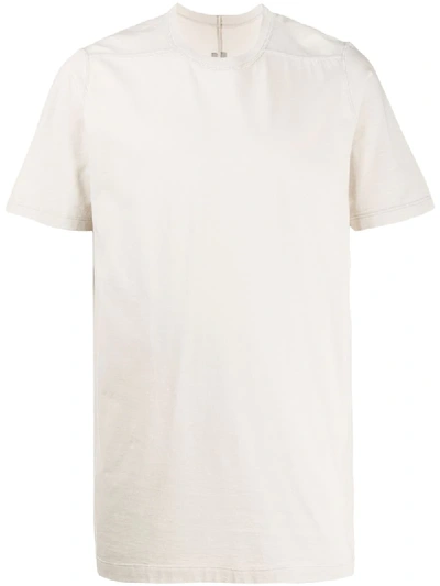 Shop Rick Owens Larry Level T-shirt In Neutrals