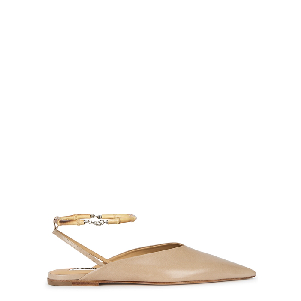 slingback jil sander