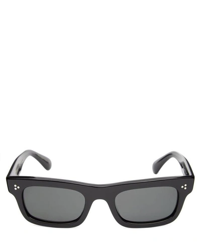 Shop Oliver Peoples Jaye Slim Wayfarer Sunglasses In Black