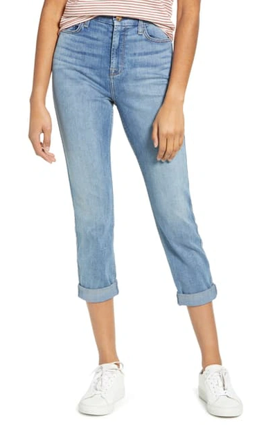 Shop Jen7 By 7 For All Mankind Slim Boyfriend Jeans In Authentic Light Brooklyn