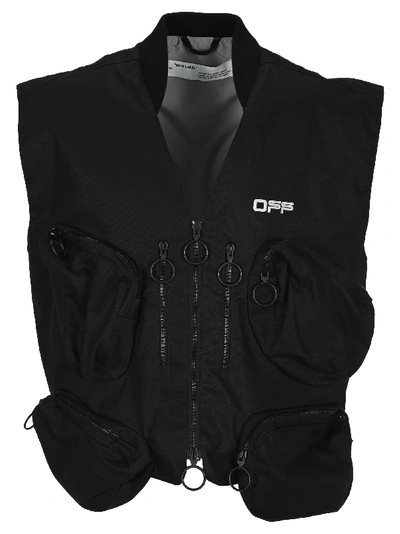 Shop Off-white Off White Tactical Vest In Black