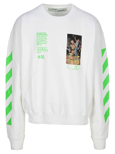 Shop Off-white Off White Pascal Painting Print Sweatshirt