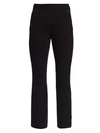 Shop Helmut Lang Rider Crop Trousers In Black