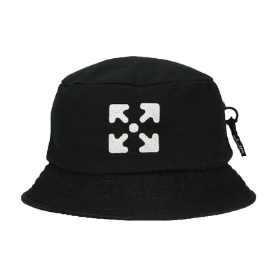 Shop Off-white Bucket Hat In Black / White
