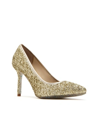 Shop Katy Perry Sissy Pumps Women's Shoes In Champagne Sequin