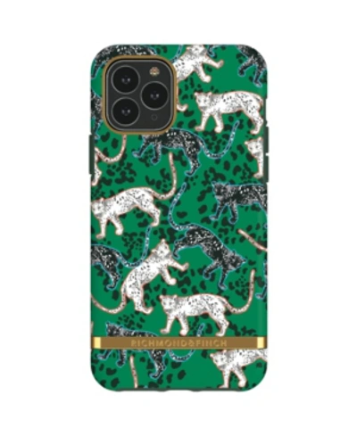 Shop Richmond & Finch Green Leopard Case For Iphone 11 Pro Max