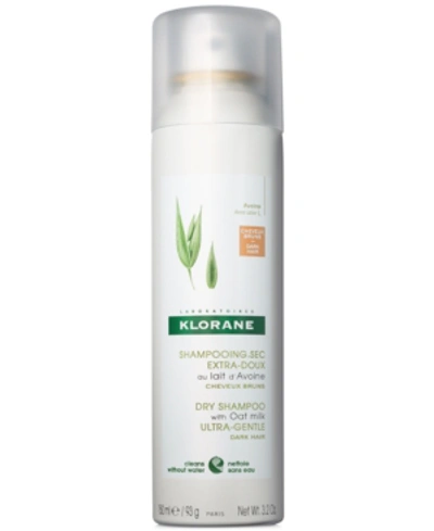 Klorane Dry Shampoo With Oat Milk And Natural Tint- For Dark Hair 5.4 oz In No Color