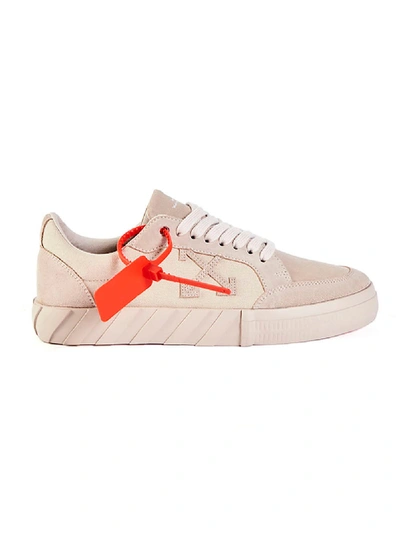 Shop Off-white Beige Low Vulcanized Sneaker
