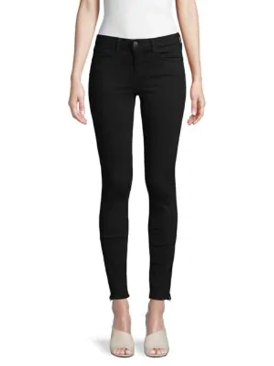 Shop L Agence Women's Stretch Ankle-length Jeans In Noir