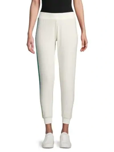 Shop Chaser Multicolored Tape Stretch Jogger Pants In Powder Puff