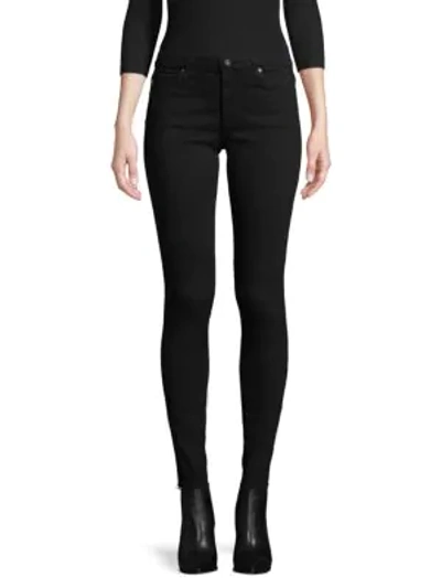 Shop Ag Zip-fly Ankle-length Jeans In Black