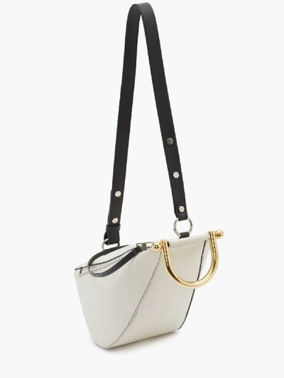 Shop Jw Anderson Small Wedge Bag In White
