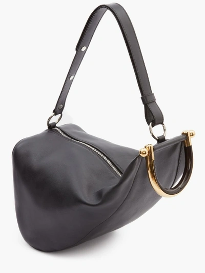 Shop Jw Anderson Small Wedge Bag In Black
