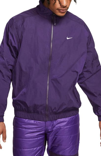 nike purple track jacket