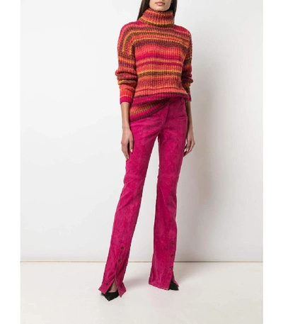 Shop Altuzarra Kelley Striped Turtleneck In Multicolor