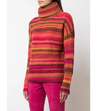 Shop Altuzarra Kelley Striped Turtleneck In Multicolor