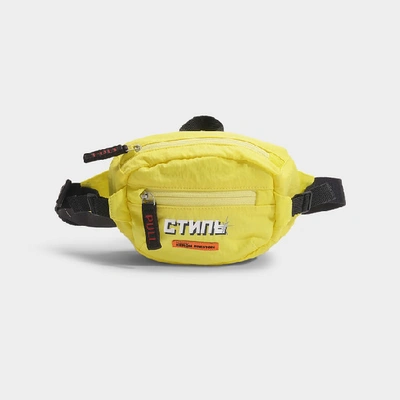 Shop Heron Preston Ctnmb Mini Fanny Pack In Yellow