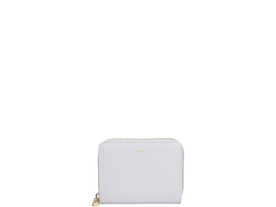 Shop Apc A.p.c. Emmanuelle Compact Wallet In Grey