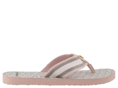 Shop Tory Burch Gemini Flip Flop Sandals In Pink