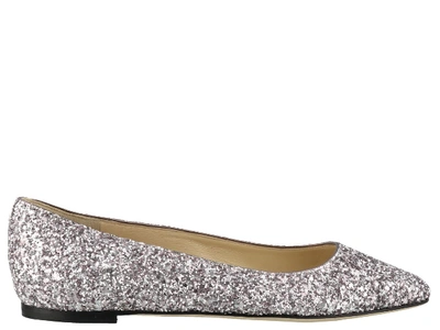 Shop Jimmy Choo Mirele Flats In White