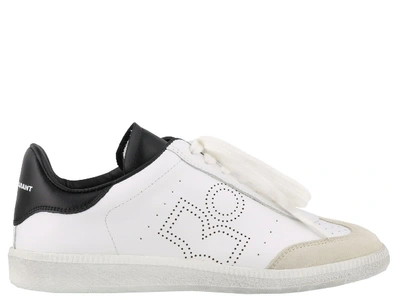 Shop Isabel Marant Bryce Sneakers In White