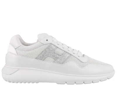 Shop Hogan H371 Interactive Sneakers In White
