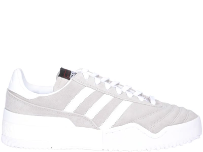 Shop Adidas Originals By Alexander Wang Bball Soccer Sneakers In Grey