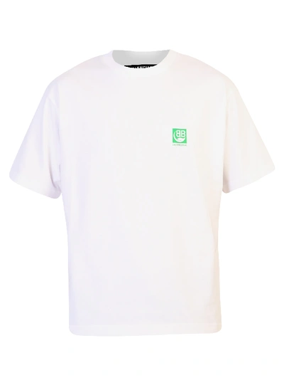 Shop Balenciaga Branded T-shirt In White