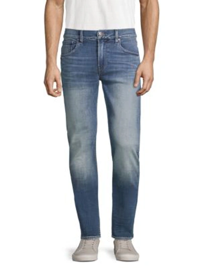 Shop Hudson Blake Slim Straight-fit Jeans In Navarro