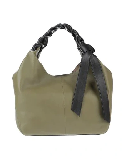 Shop Roberta Gandolfi Handbag In Military Green