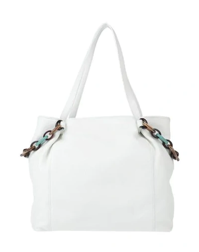 Shop Roberta Gandolfi Handbag In White