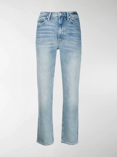 Shop Alexander Wang Cult Flex Denim Jeans In Blue