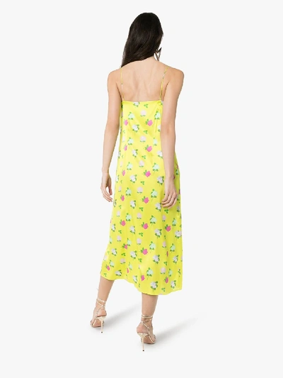 Shop Bernadette Hailey Floral Print Dress In Yellow