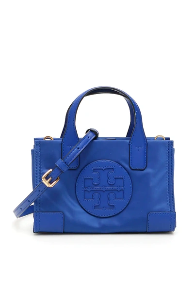 Tory Burch Ella Micro Tote Bag In Blue | ModeSens
