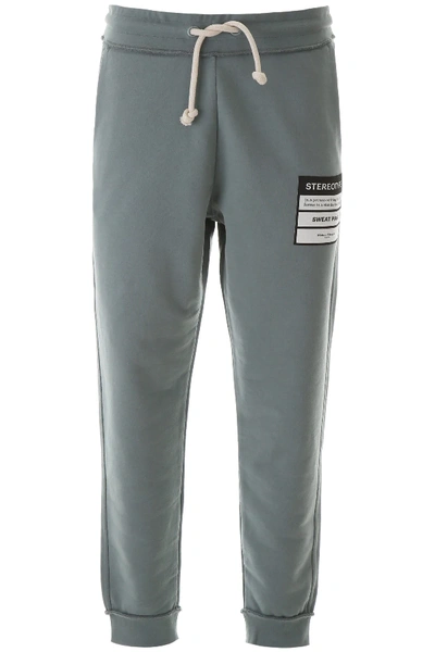 Shop Maison Margiela Stereotype Joggers In Grey