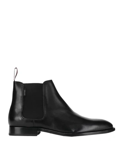 Shop Ps By Paul Smith Ankle Boots In Black