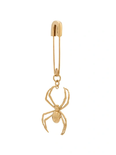 Shop Ambush Spider Pendant Earring In Gold