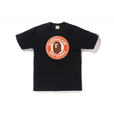 Pre-owned Bape  Boa Colorful Busy Works Tee Black