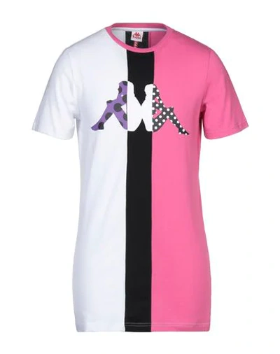 Shop Kappa T-shirts In Pink