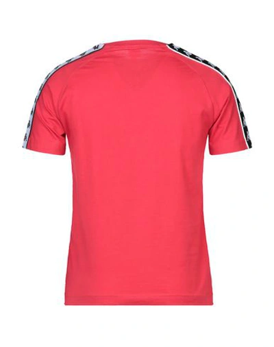 Shop Kappa Man T-shirt Red Size Xxl Cotton