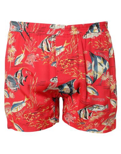 Shop R13 Boxers In Red