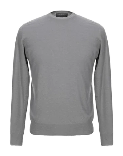 Shop Della Ciana Sweater In Grey