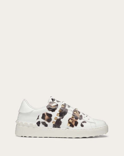 Shop Valentino Garavani Rockstud Untitled Sneaker In Multicolored