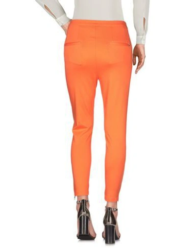 Shop Dondup Woman Pants Orange Size 27 Viscose, Polyamide, Elastane
