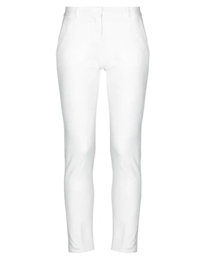 Shop Circolo 1901 1901 Casual Pants In White