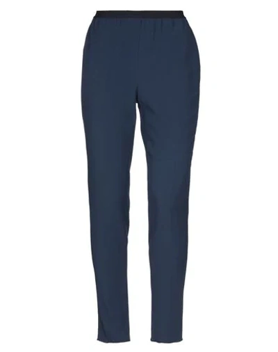 Shop Antonelli Casual Pants In Dark Blue